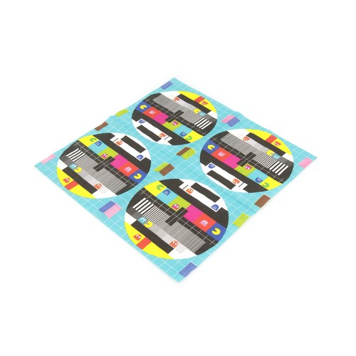 20 Servietten Test Screen - Testbildschirm 33x33cm