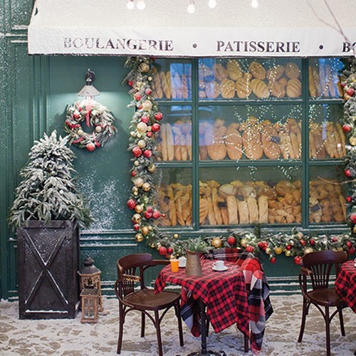 20 Servietten Bakery - Weihnachtsbäckerei  33x33cm