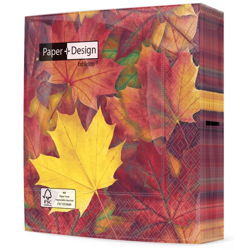 20 Servietten Harvest harmony - Herrliche Herbstblätter 33x33cm