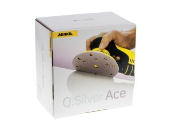 Mirka Q.SILVER ACE 150mm Grip 15L P500, 100/Pack