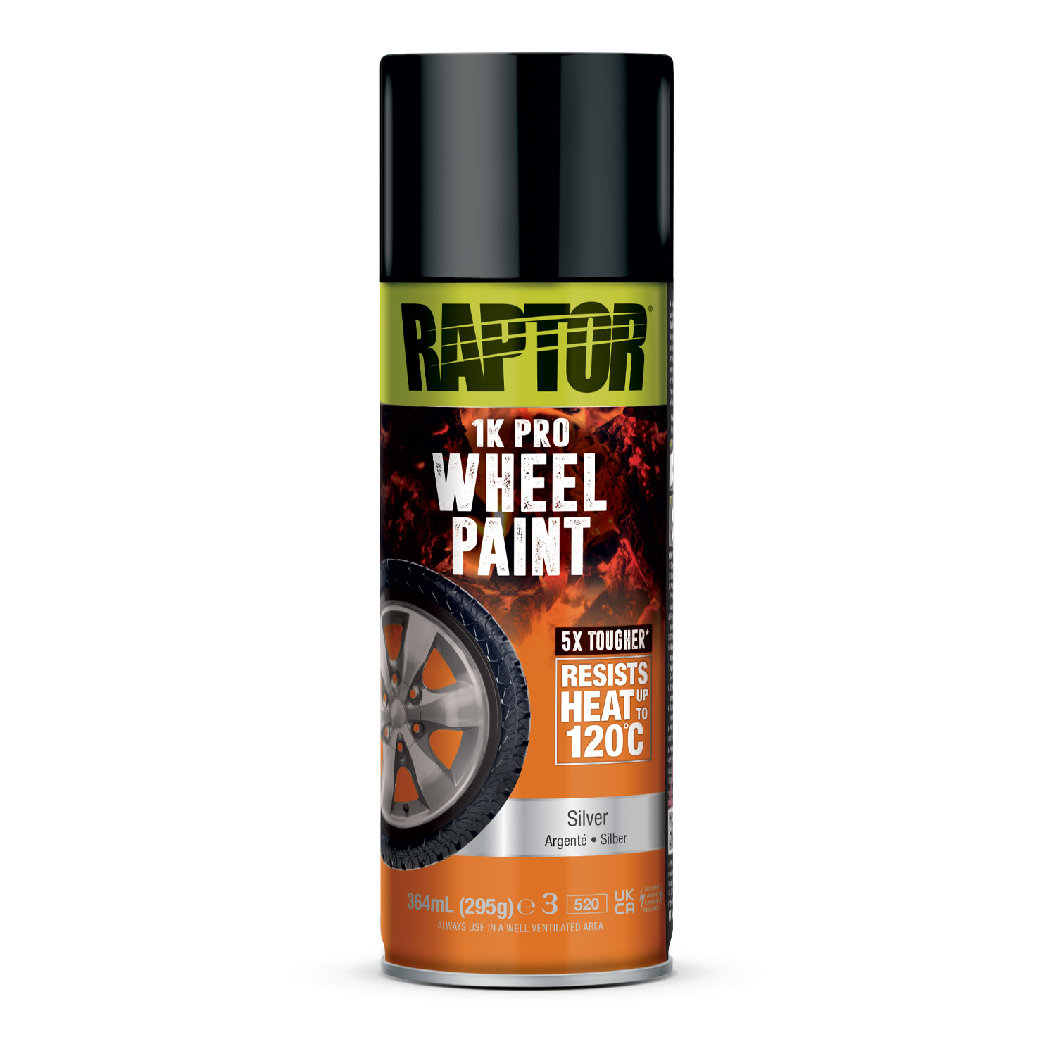 RAPTOR Wheel Paint Felgenlack 120°C verschiedene Farben