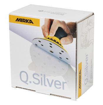 Mirka Q.SILVER 77mm Grip 6L P500, 100/Pack