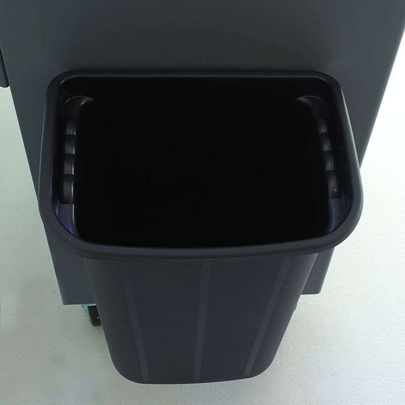 Colad Mülleimer und Halter für Schleifwagen 2121010