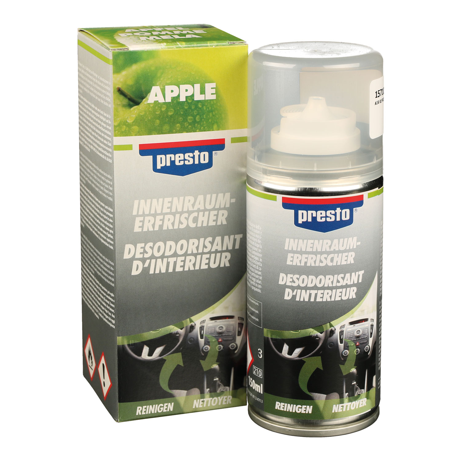 Presto Innenraum-Erfrischer Spray Apfel