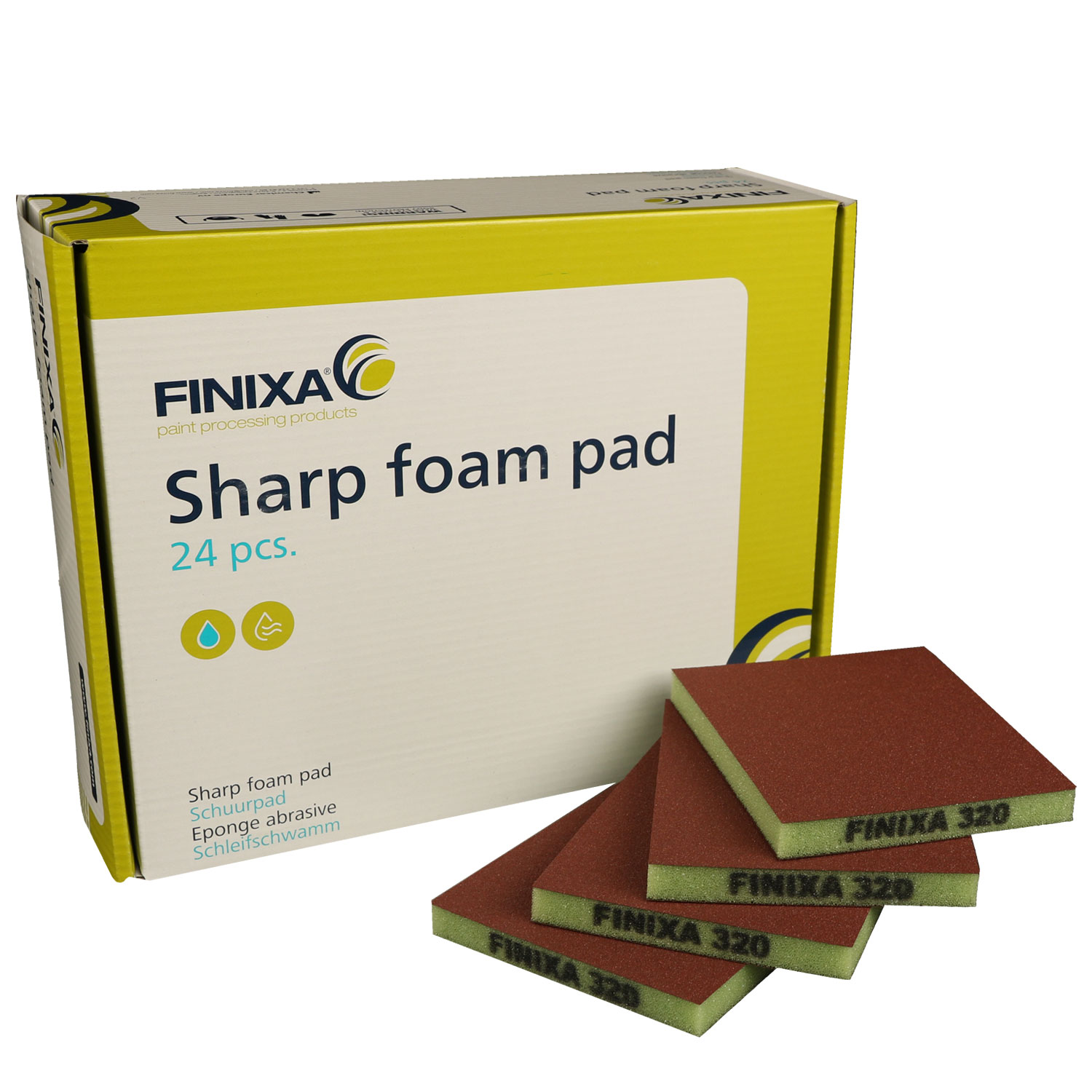 Finixa Sharp Schaumpad P320 24er Pack