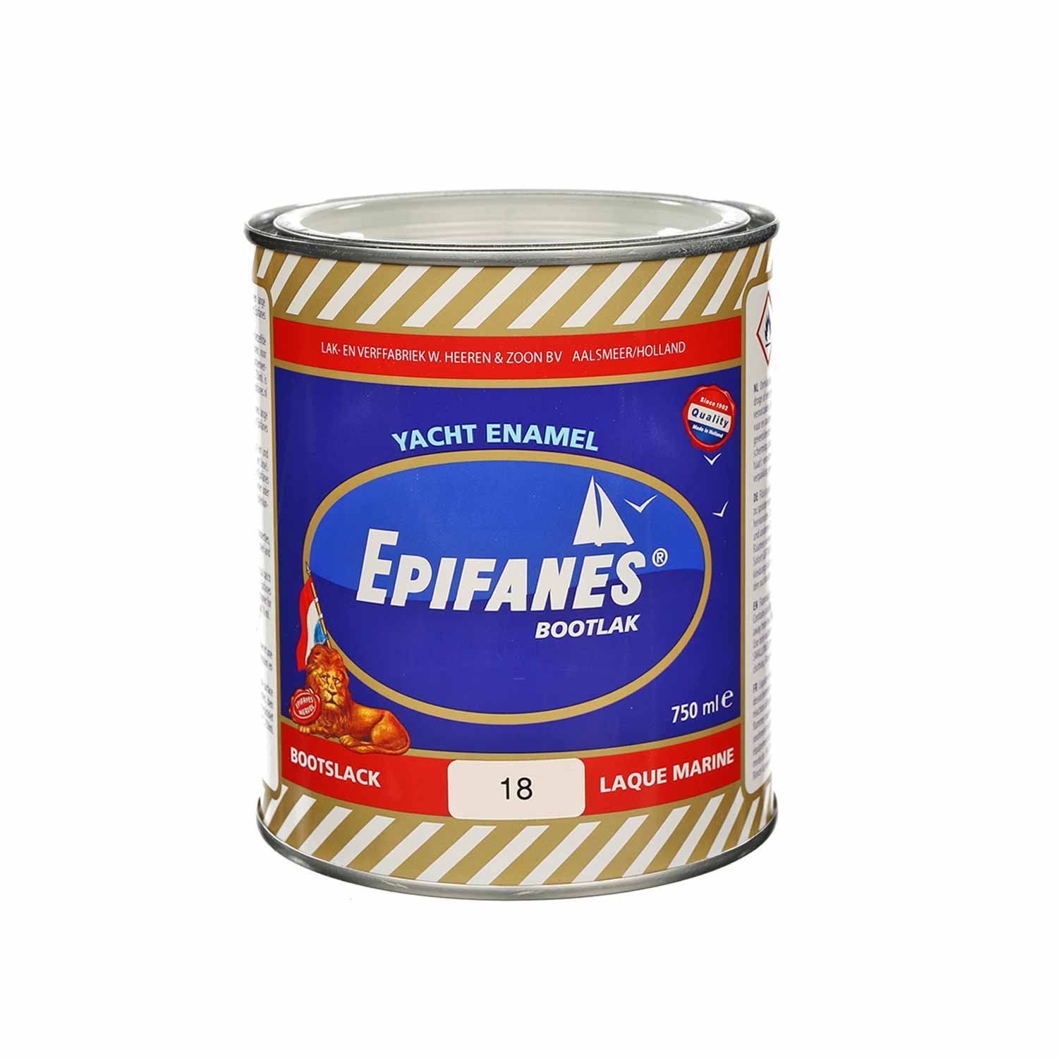 Epifanes Bootslack farbig 1-Komponenten E3-18, 750 ml