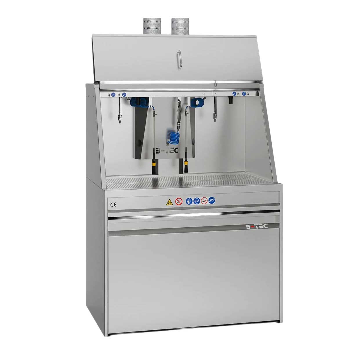 B-TEC Manuelles Großraum Waschgerät M-1200-2