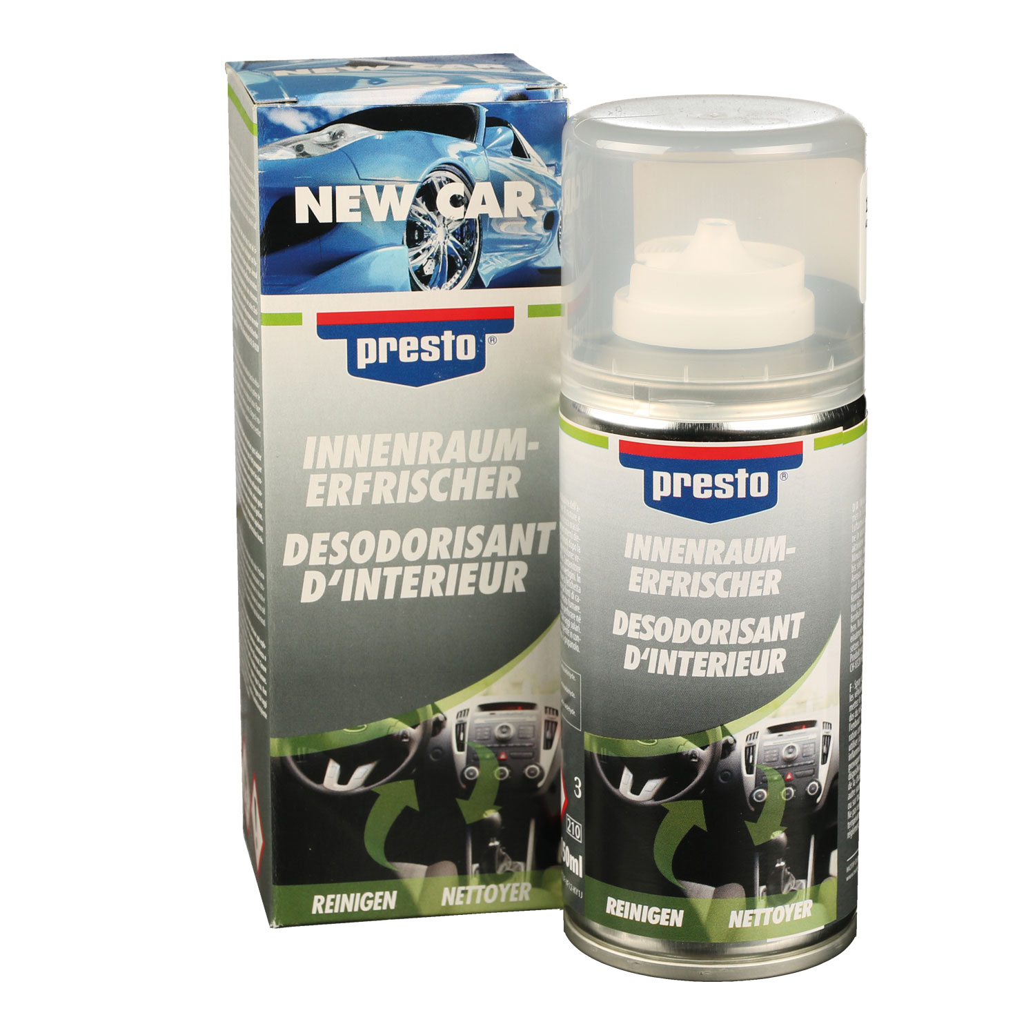 Presto Innenraum-Erfrischer Spray New Car