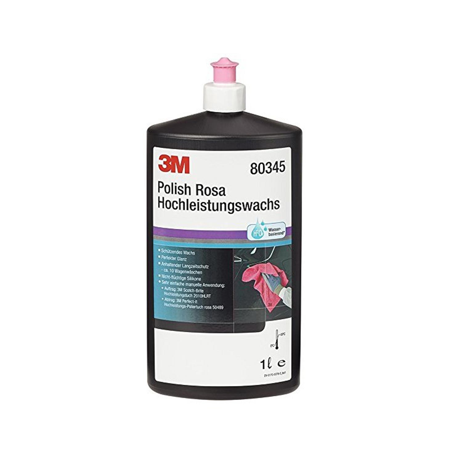 3M Polish Rosa Hochleistungswachs