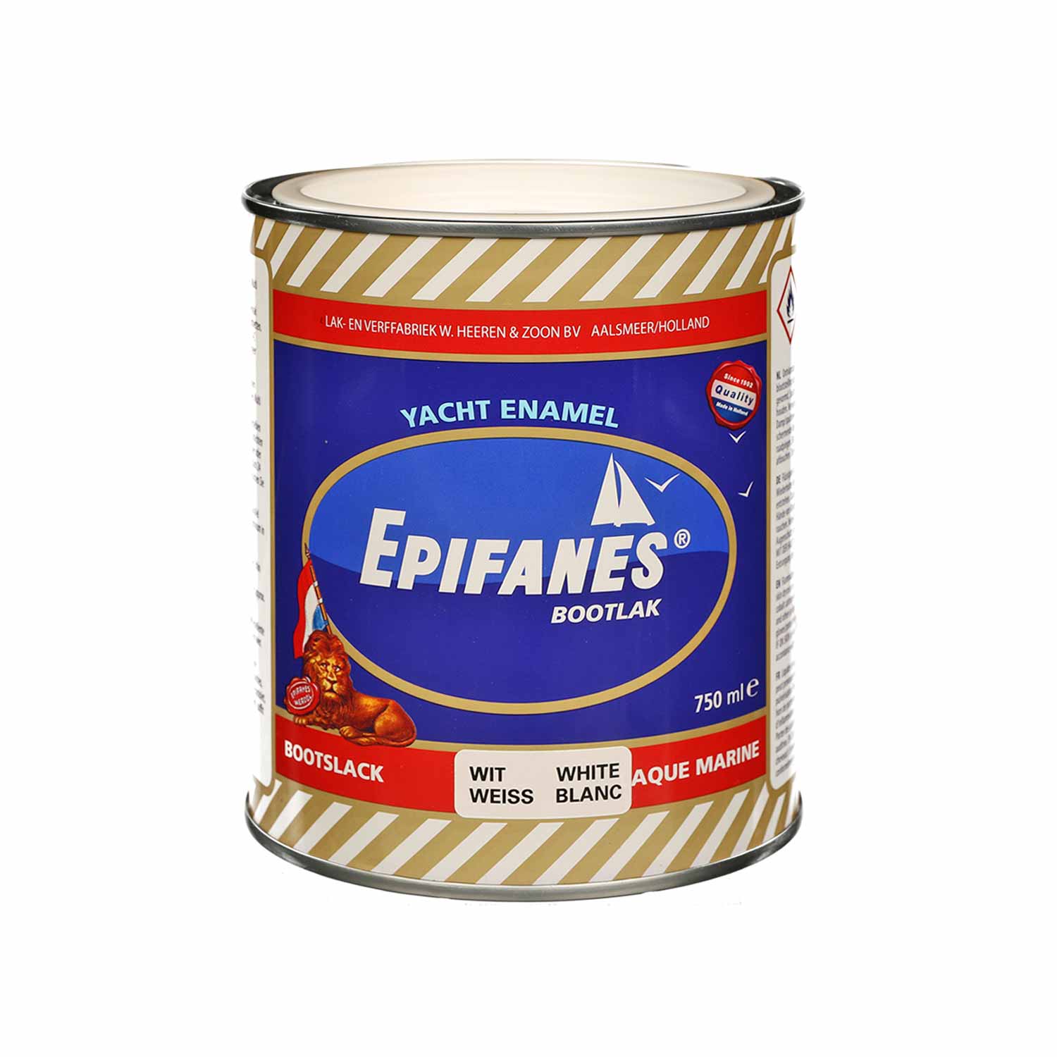 Epifanes Bootslack weiß 1-Komponenten 750 ml