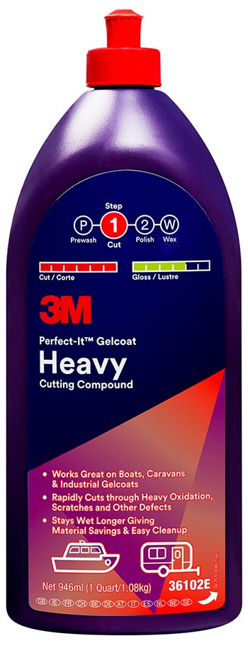 3M Perfect-It Gelcoat Heavy Cutting Compound 36102E