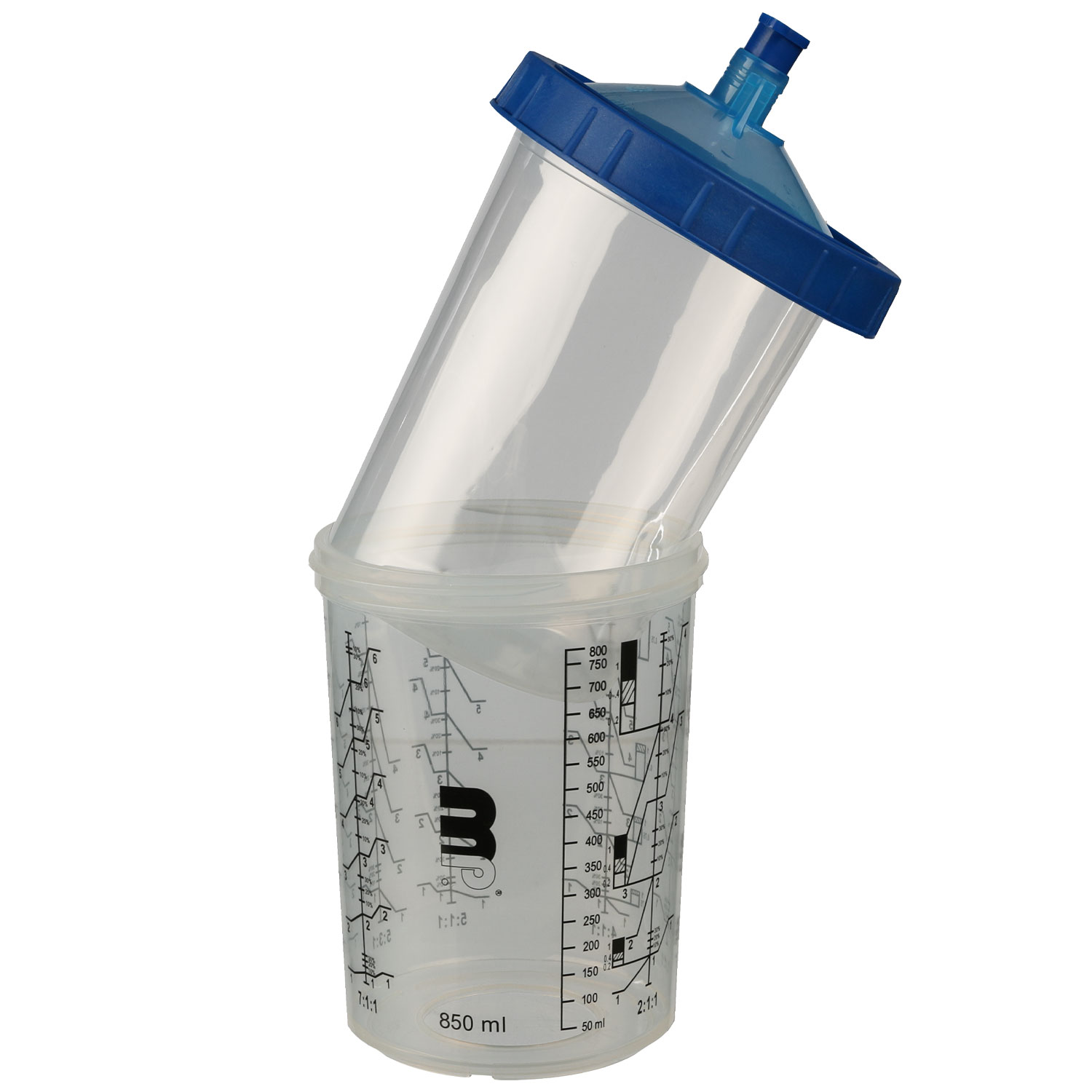 MP PCS 850 ml 125μ PaintCupSystem