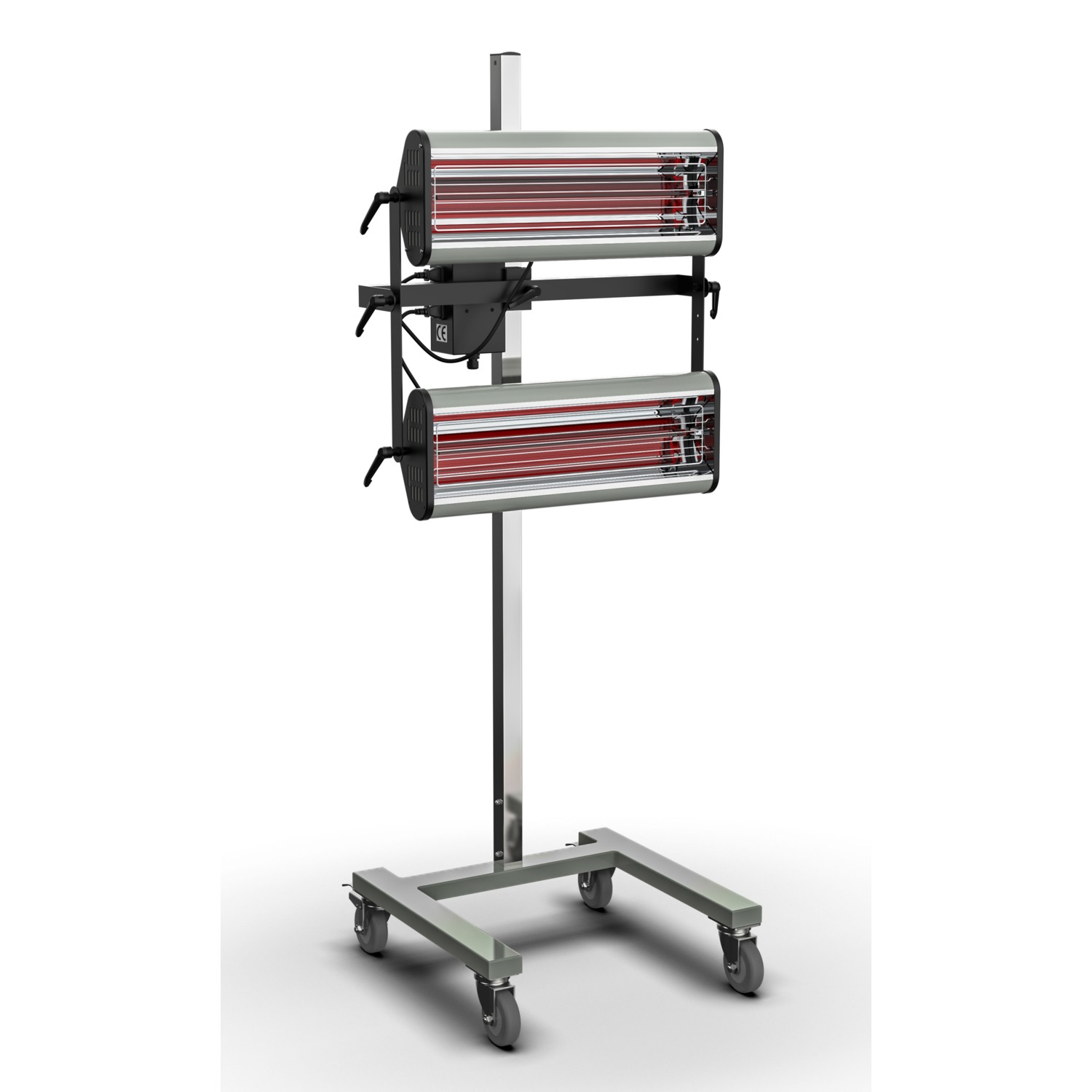 B-TEC Infrarot-Strahler IR-X2 Kurzwelle 230 V / 2040 Watt