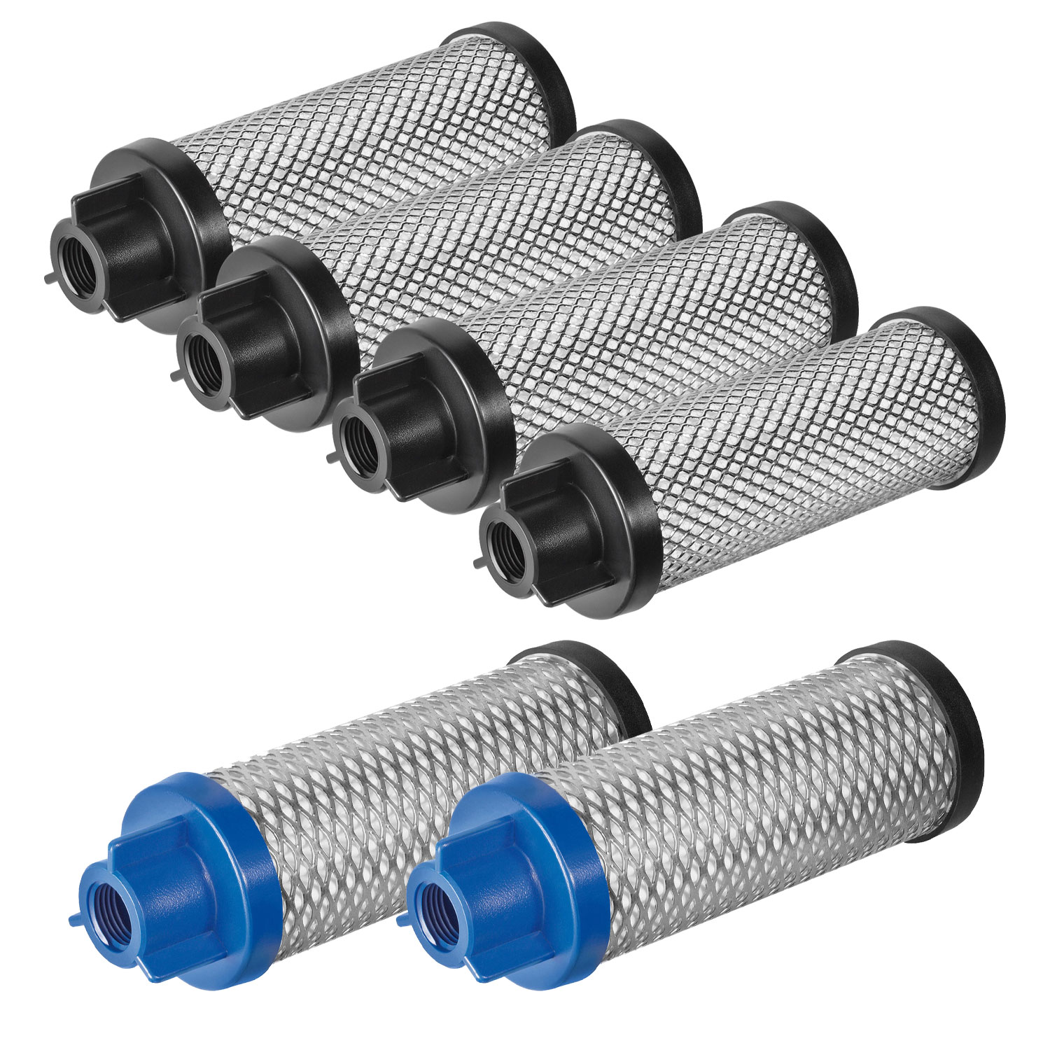 SATA Sixpack Filterpaket mit 2x Feinfilter + 4x Aktivkohlefilter 214270