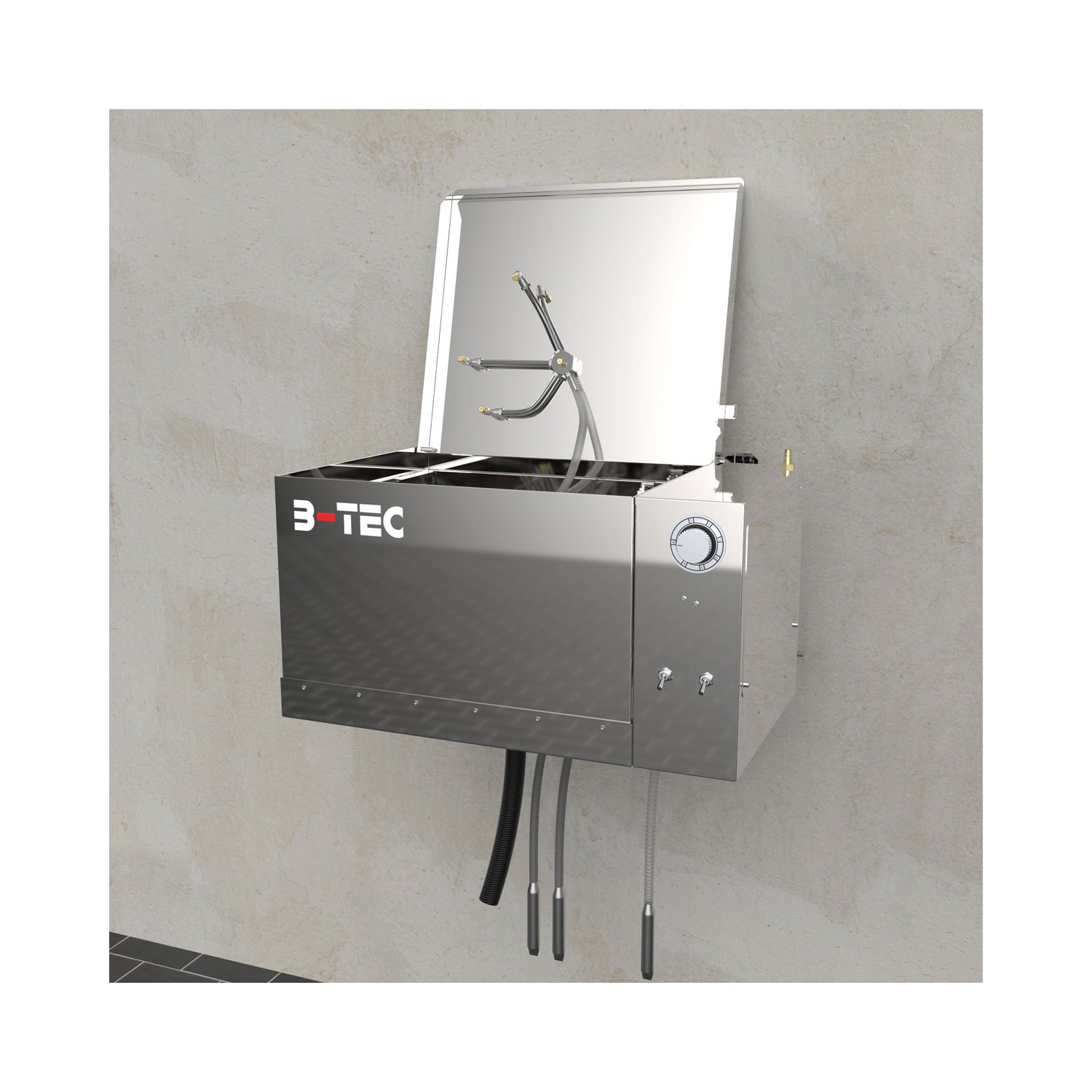 B-Tec Waschgerät Starter-01 Wandmodell manuell + automatisch