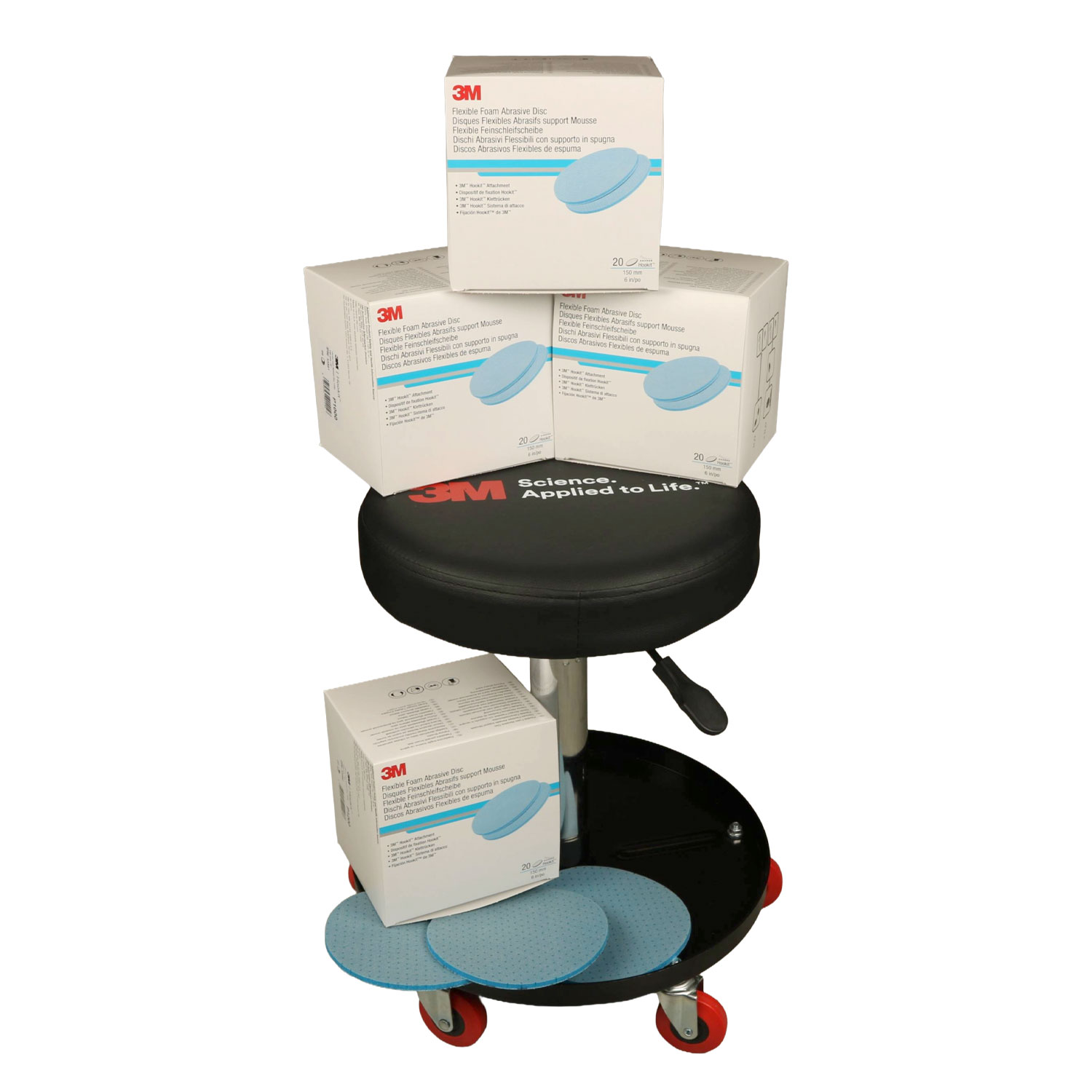 Aktionspaket 3M flexible Feinschleifscheibe 150mm