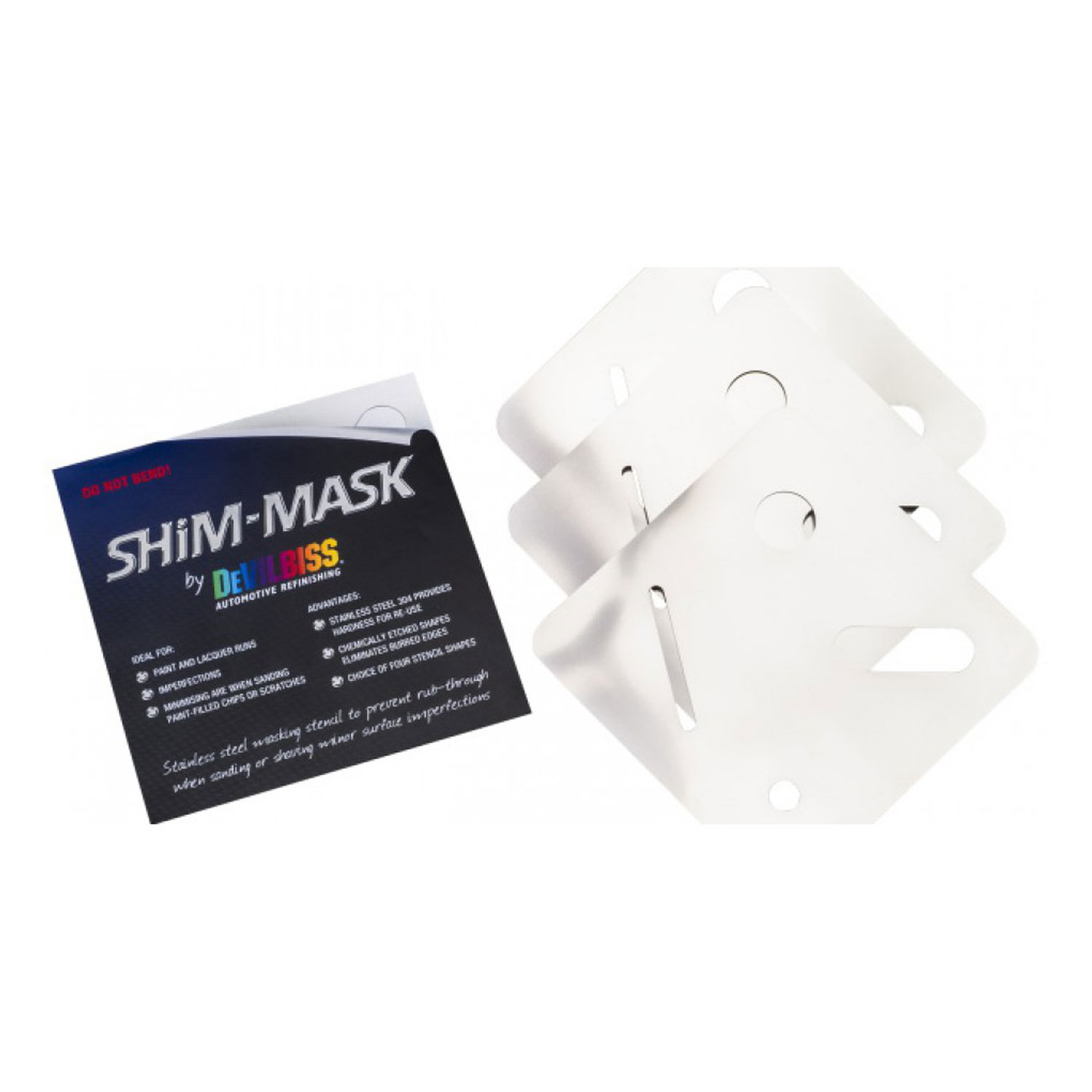 Devilbiss Shim-Mask Abdeckschablone 3er Pack