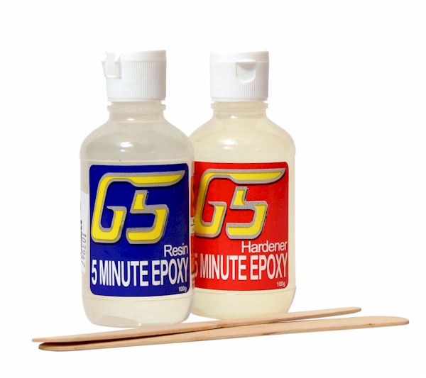 WEST SYSTEM G/5 Fünf-Minuten-Epoxid Set 2x100 ml
