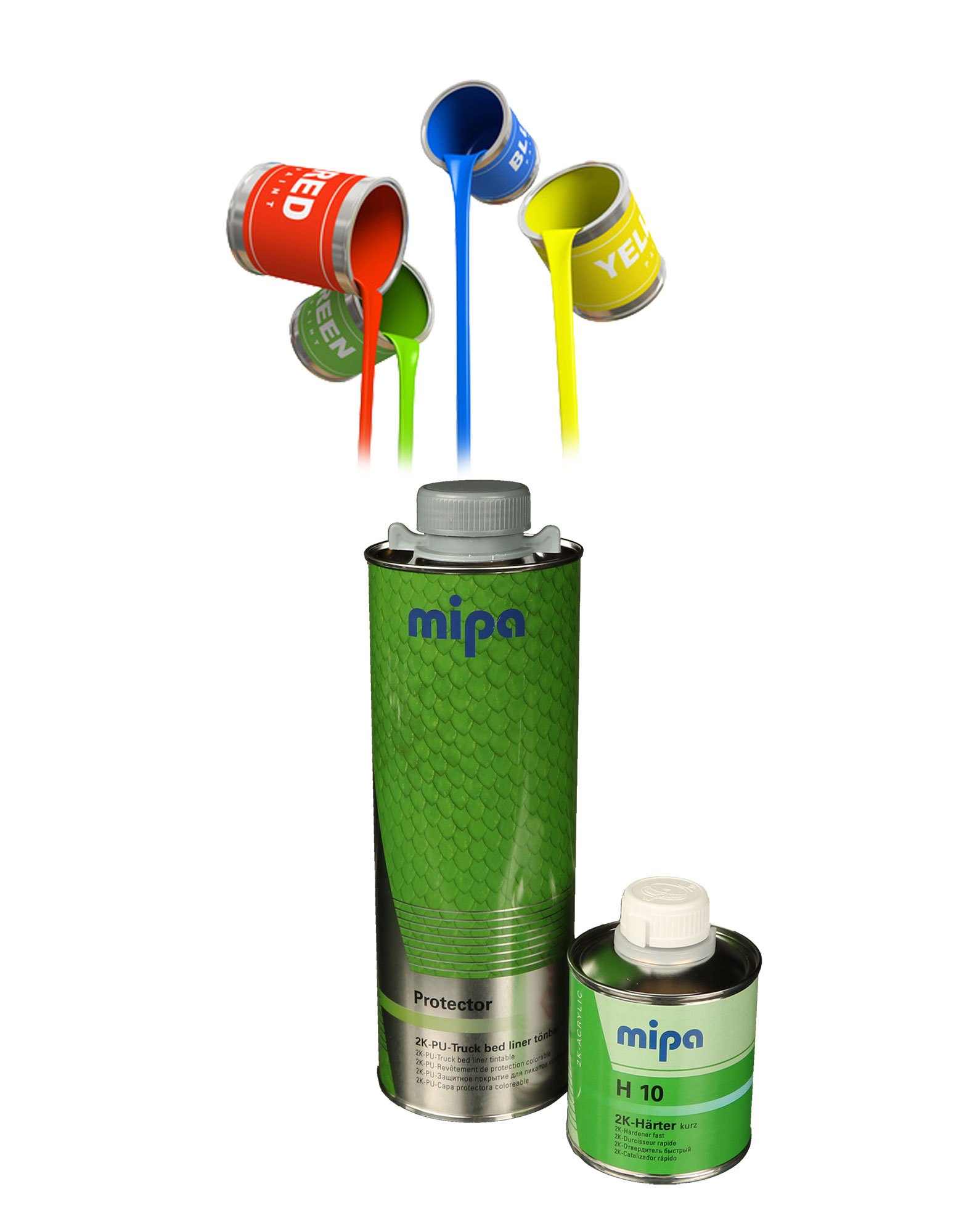 MIPA Protector Set inkl. Härter + Farbe zum Einfärben