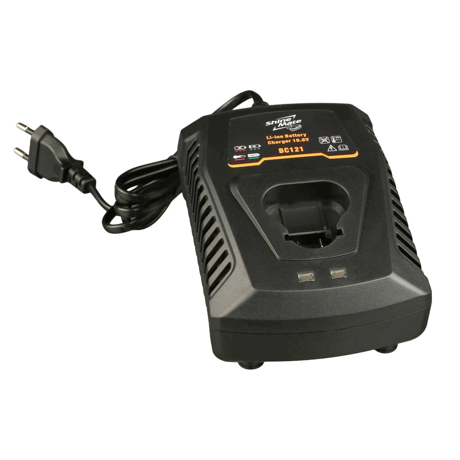 Shine Mate Akku Batterie Ladegerät BC121 für 1 Akku