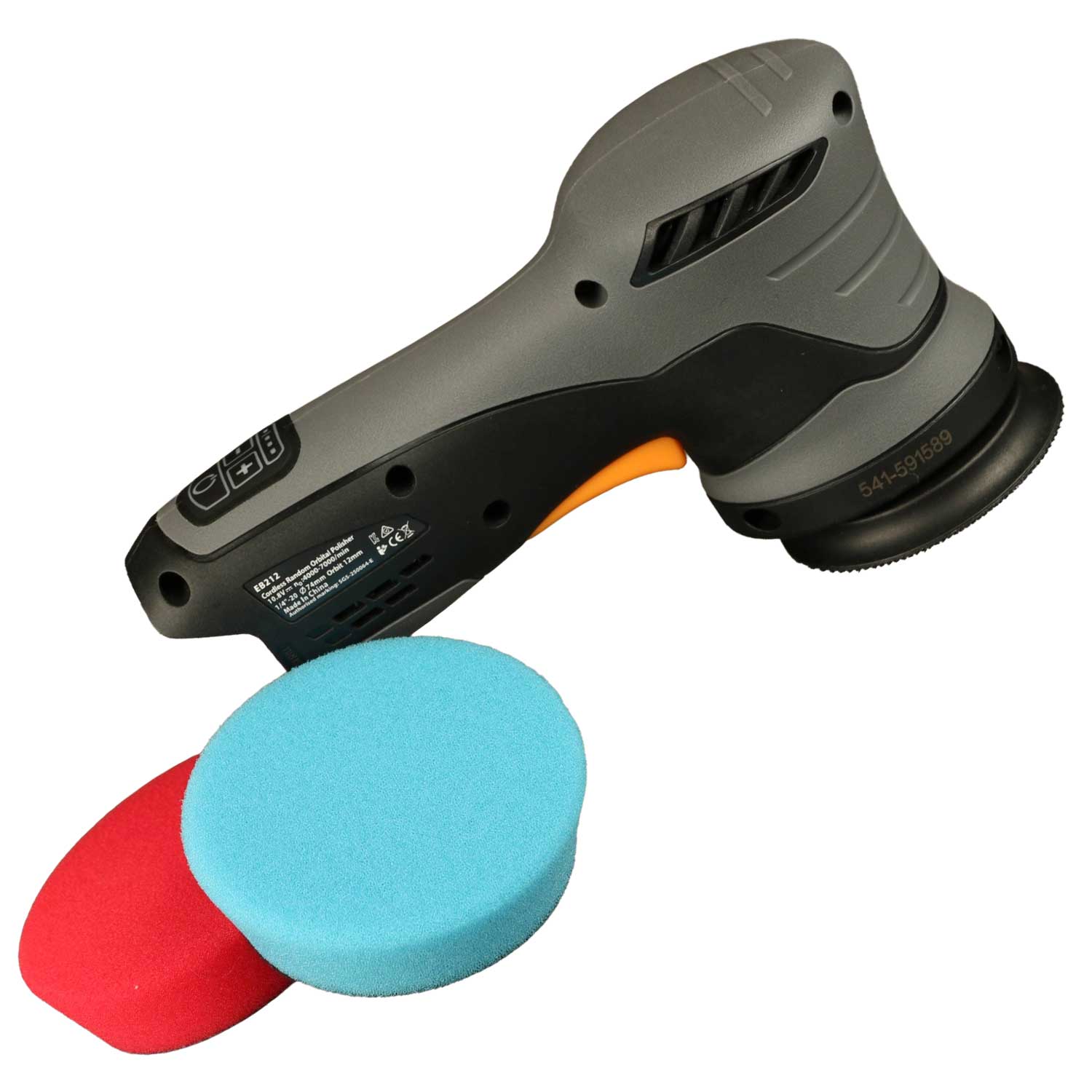 Shine Mate Akku Exzenter Polierer 74mm EB212 mit 12mm Hub