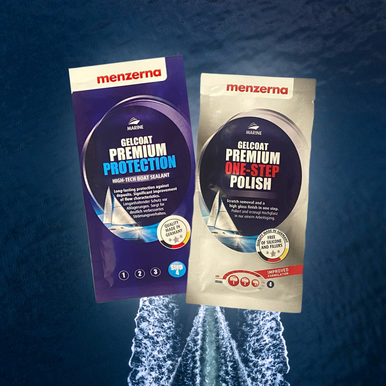 Menzerna Marine Probepaket- One-Step Polish & Protection