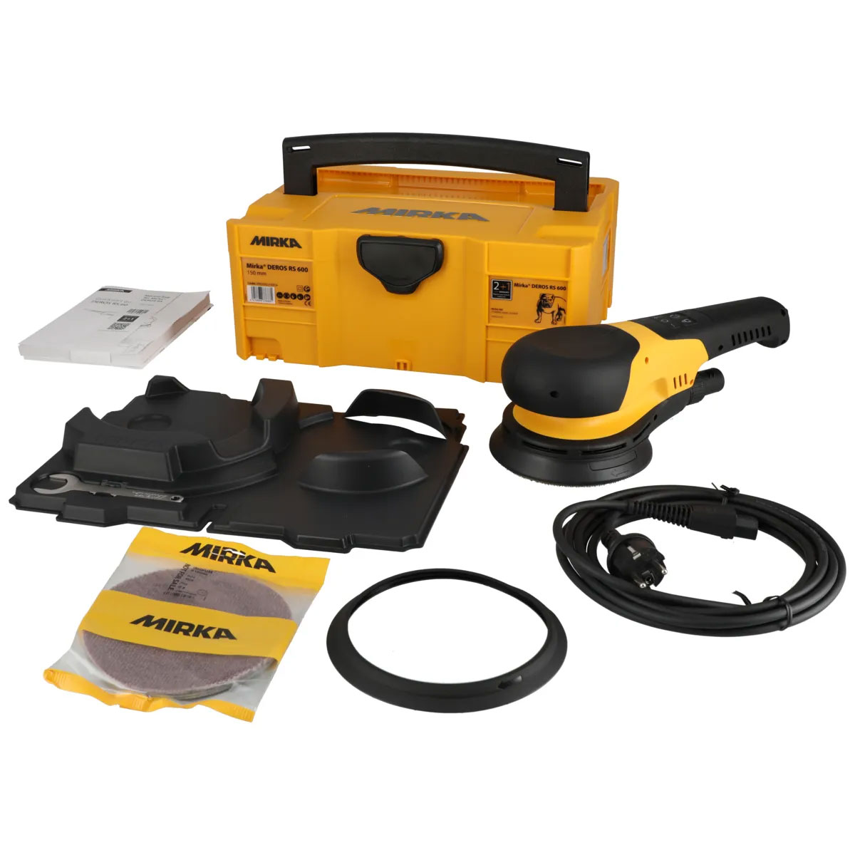 Mirka DEROS RS 600 EU 150mm Rotationsschleifer im Case