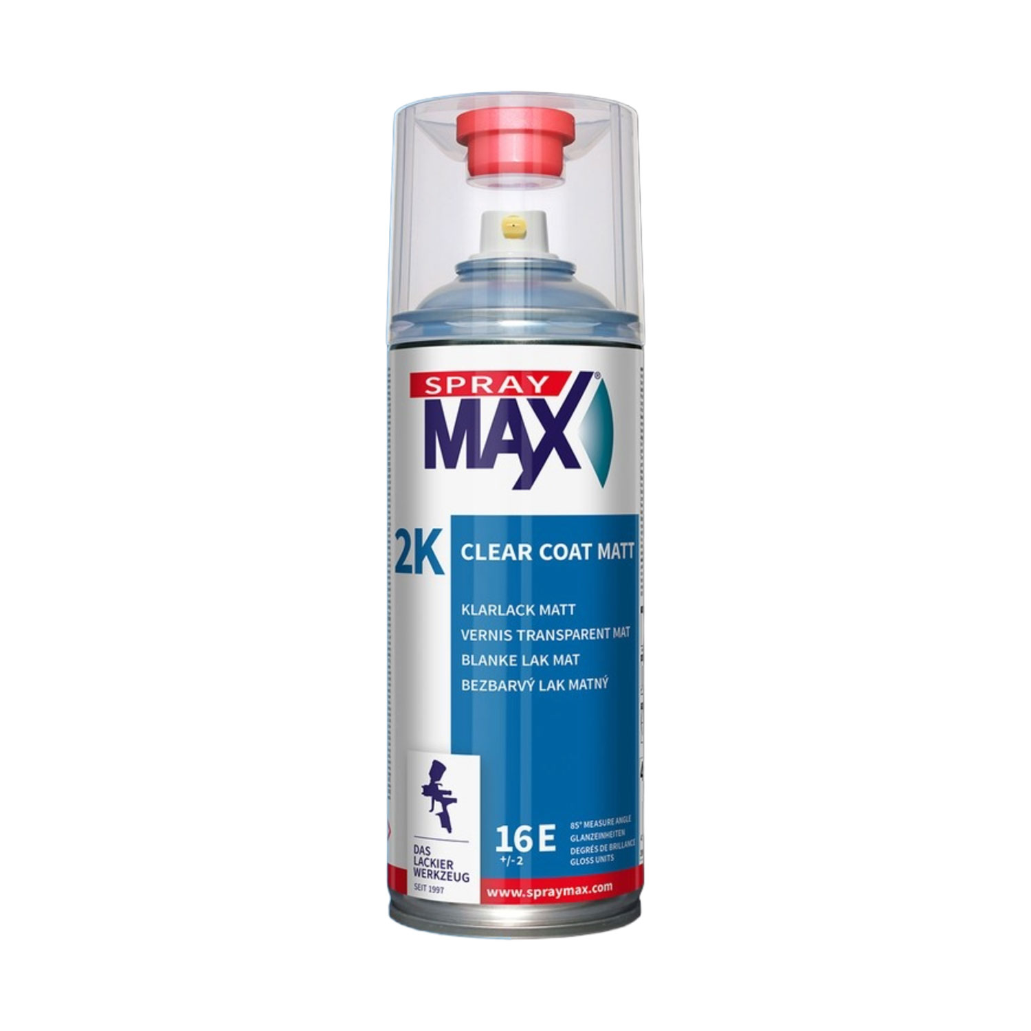 Spray Max 2K Klarlack Spraydose matt