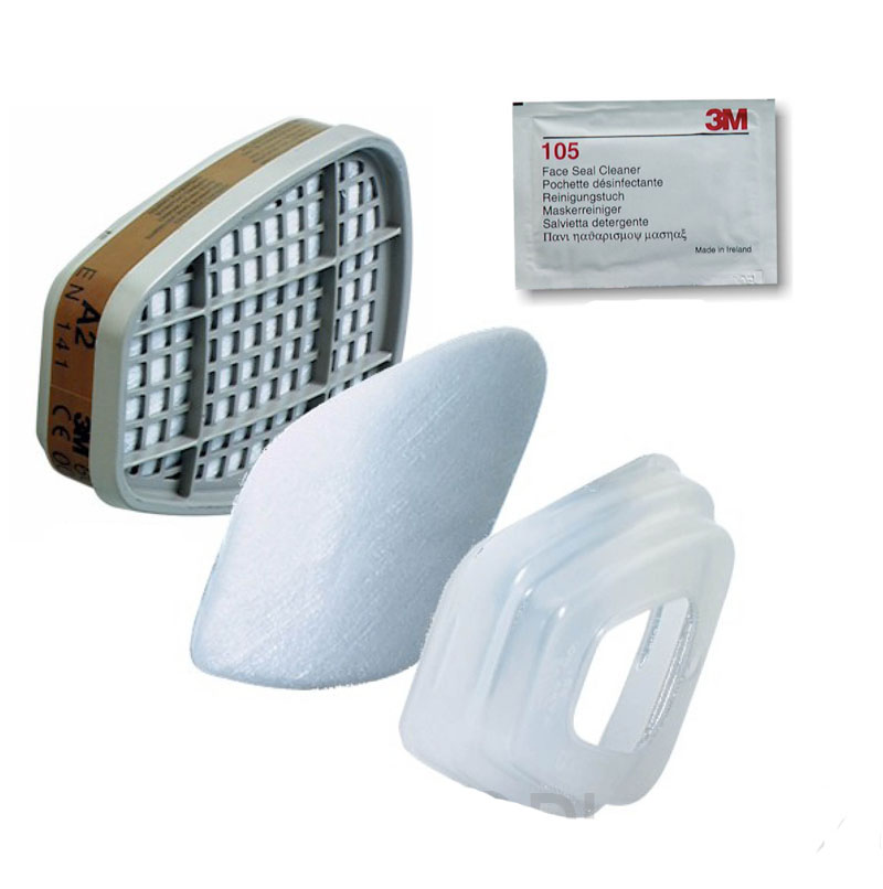 3M Premium Lackiermasken-Set 7500 A2/P3