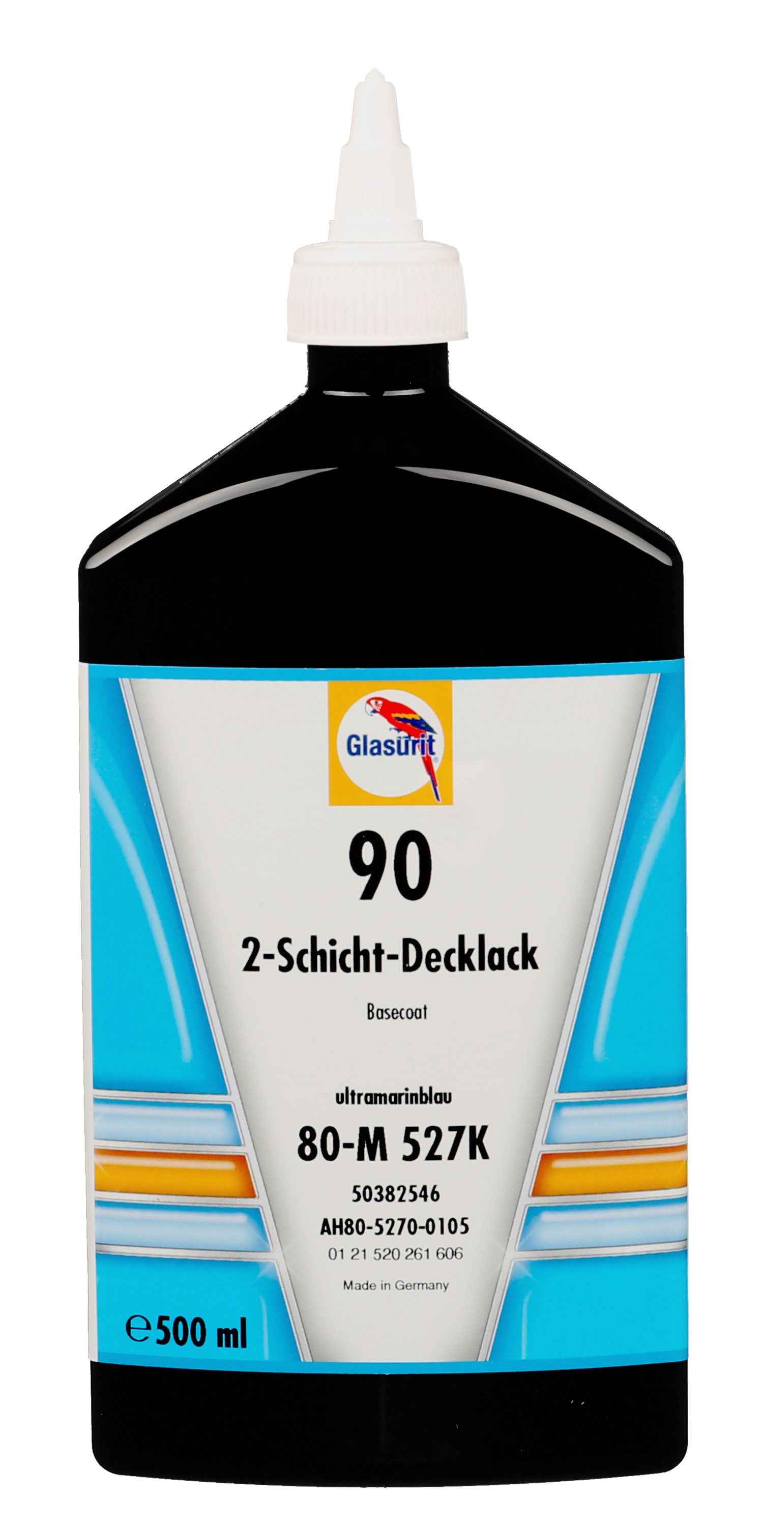 Glasurit Reihe 90 Basisfarbe 80-M 527K ultramarin