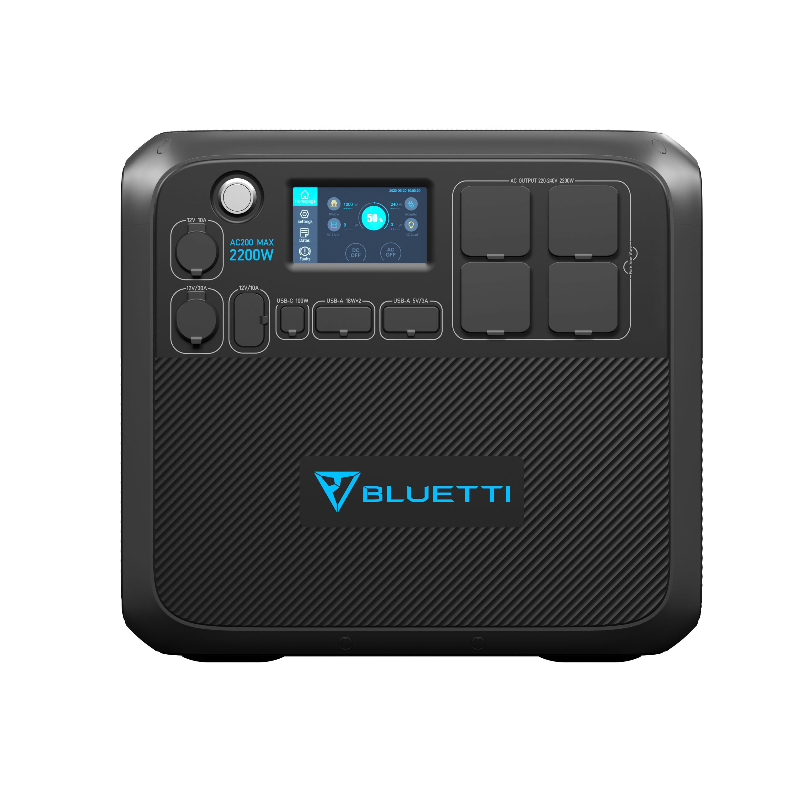 Bluetti AC200 Max 2048Wh 2200W Portable Powerstation