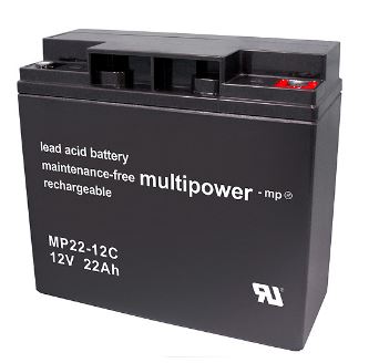 Multipower MP22-12C / 12V 22Ah Blei Akku Zyklentyp