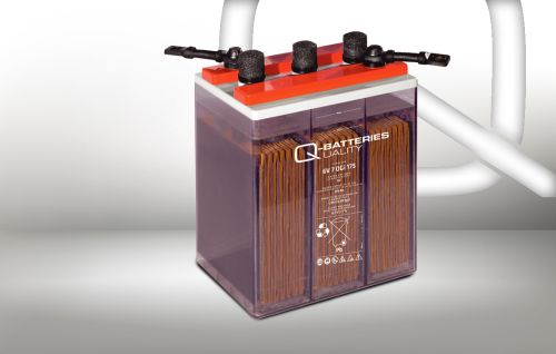 Q-Batteries 12V 5 OGi 125 154AH (C10) stationäre OGi-Batterie mit flüssigem Elektrolyt