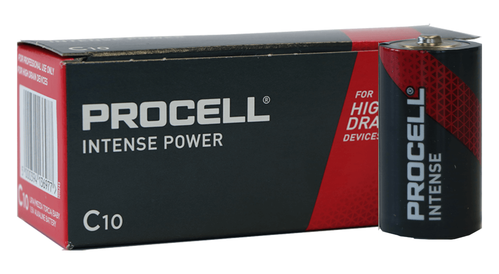 Duracell Procell Intense Power LR14 Baby C Batterie MN 1400, 1,5V 10 Stk. (Box)