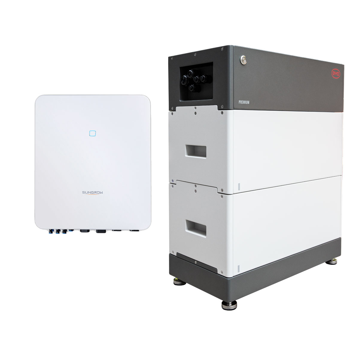 Sungrow HV SH5.0RT 5kW Hybrid Wechselrichter mit 5,12kWh Batteriespeicher-Set