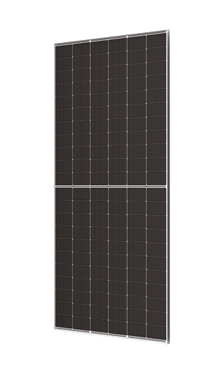 Trinasolar TSM-595NEG19RC.20 Vertex N 595W Solarmodul für Photovoltaik-Anlagen EVO2, Rahmen silber, Front weiß