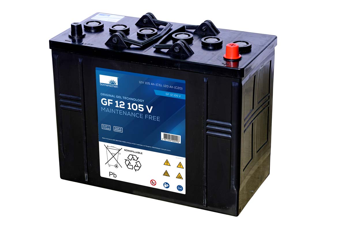 Exide Sonnenschein GF 12 105 V dryfit Blei Gel Antriebsbatterie 12V 105Ah (5h) VRLA