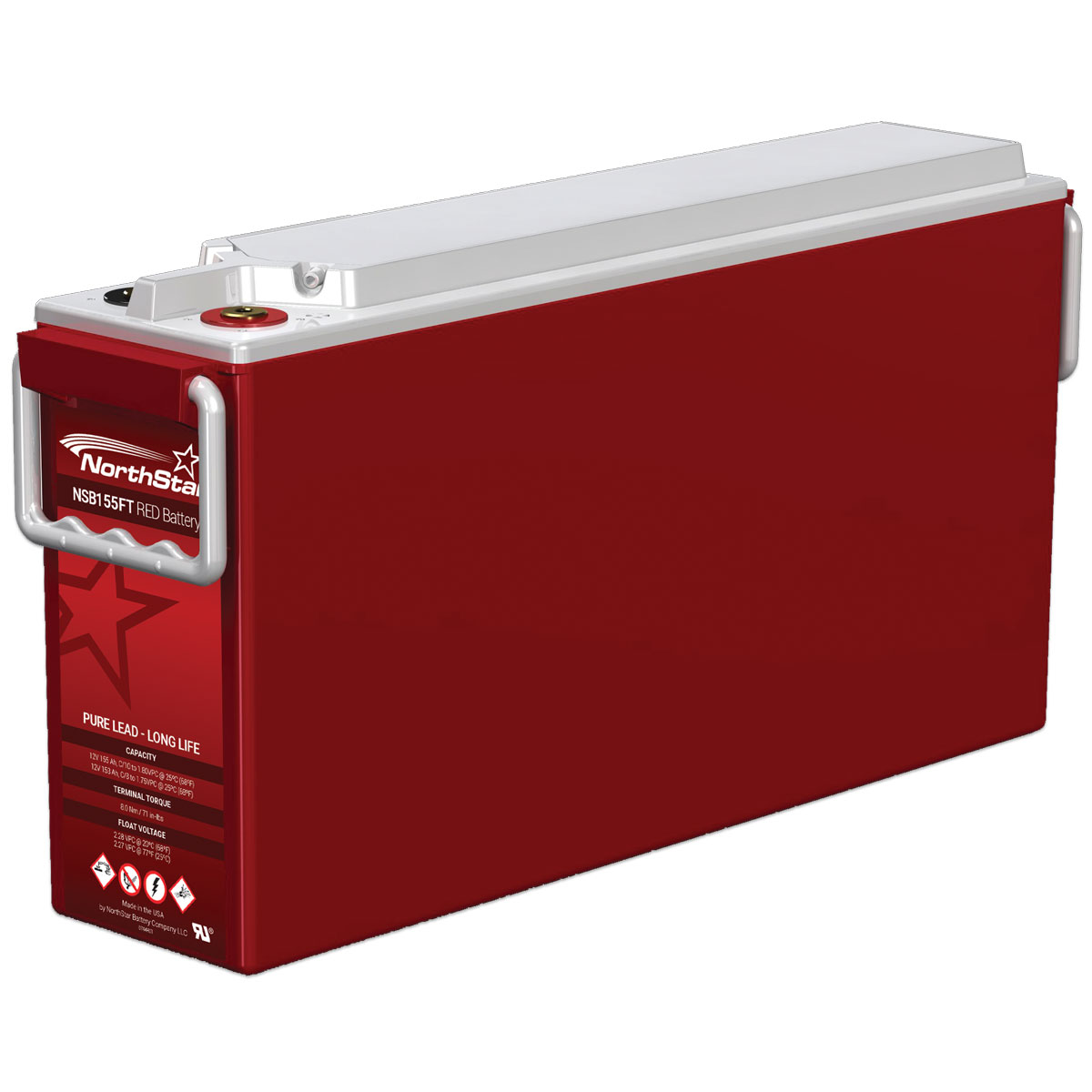 Northstar Red NSB 155FT – Long Life 12V 151Ah (10h) AGM Batterie