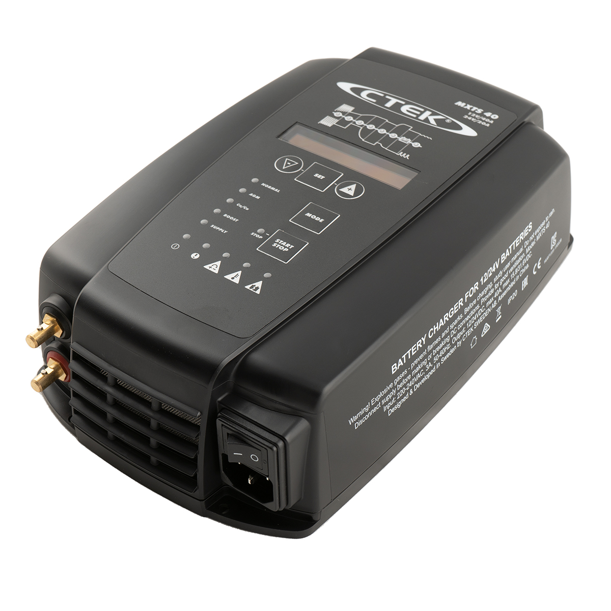 CTEK MXTS 40 EU Ladegerät für 12V 24V Blei-Säure Batterien CTEK MXTS 40 EU Ladegerät für 12V 24V Blei-Säure Batterien