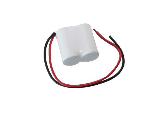 Akku Pack 2,4V 1500mAh für Notbeleuchtung Reihe NiCd F2x1 2xSub-C Kabel