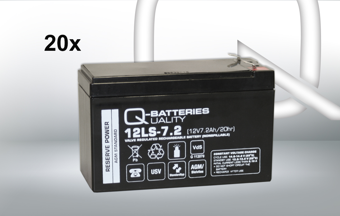 Ersatzakku für AEG Protect C. 10000 / Markenakku mit VdS