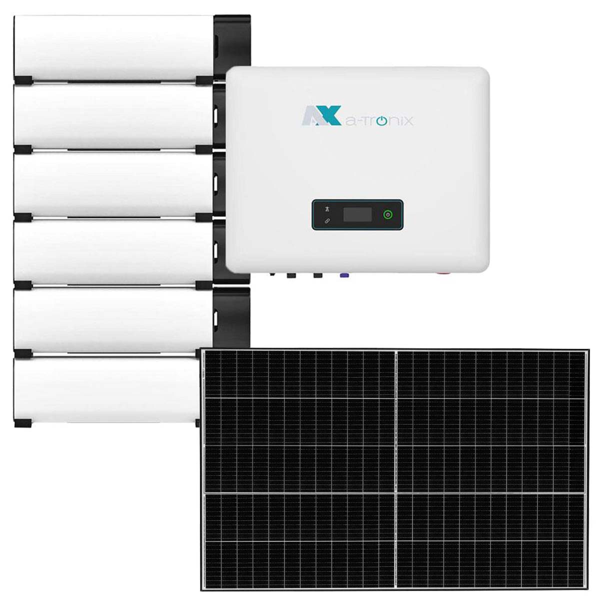 a-TroniX AX2 12kWp PV Komplettanlage mit Solarmodulen und 11,5kWh Speicher