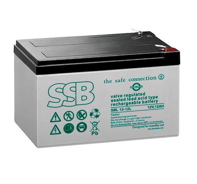 SSB SBL 12-12L AGM Batterie 12V 12Ah (C20)