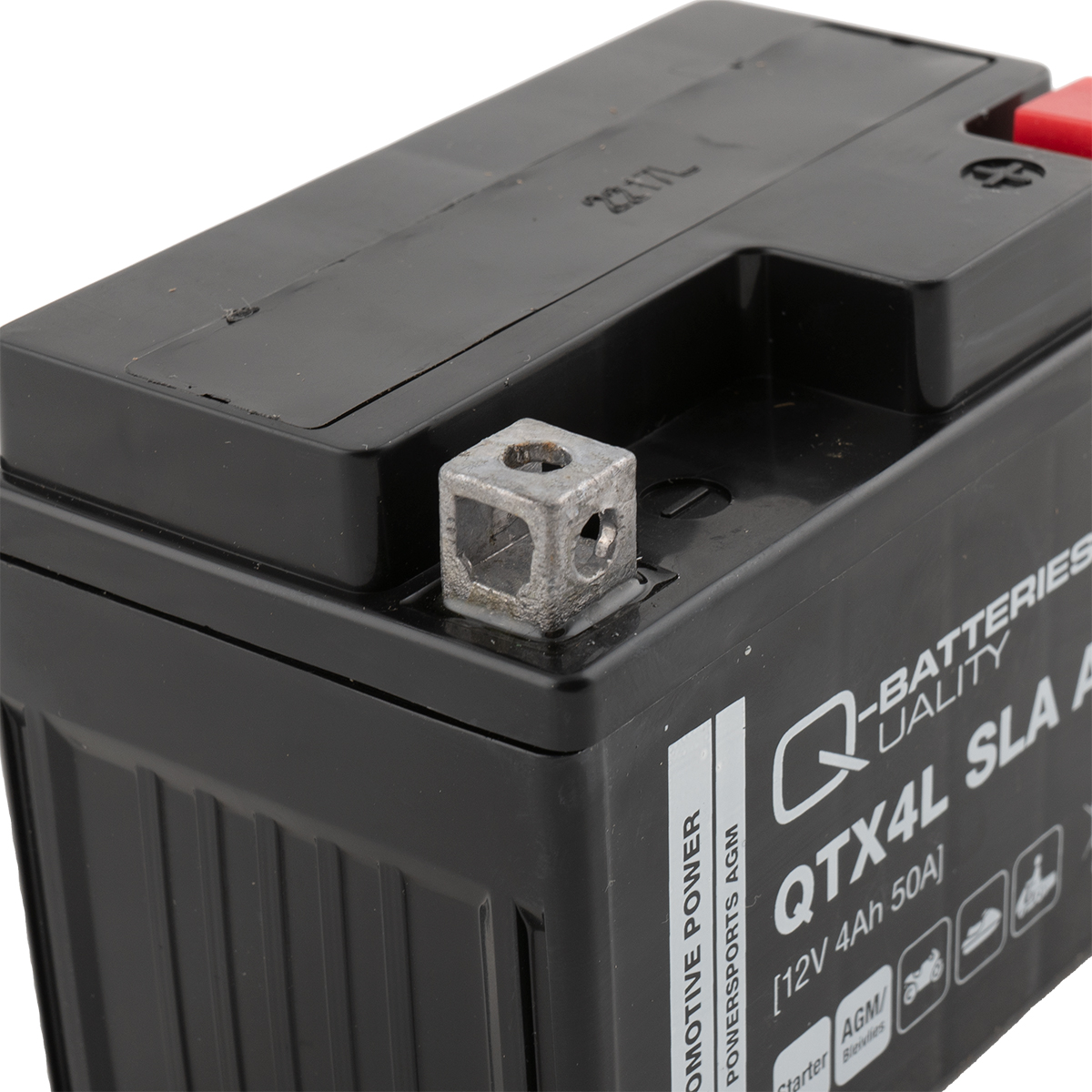Q-Batteries Motorradbatterie QTX4L SLA AGM 12V 3Ah 40A
