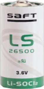 Saft LS 26500 ER-C Industriezelle Lithium-Thionylchlorid Batterie  
