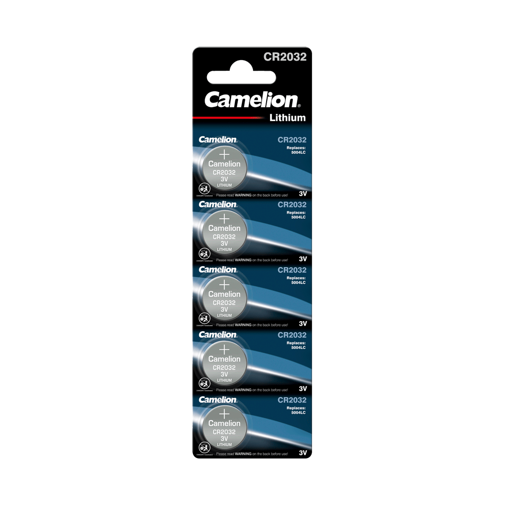 Camelion CR2032 Lithium Knopfzelle (5er Blister)  