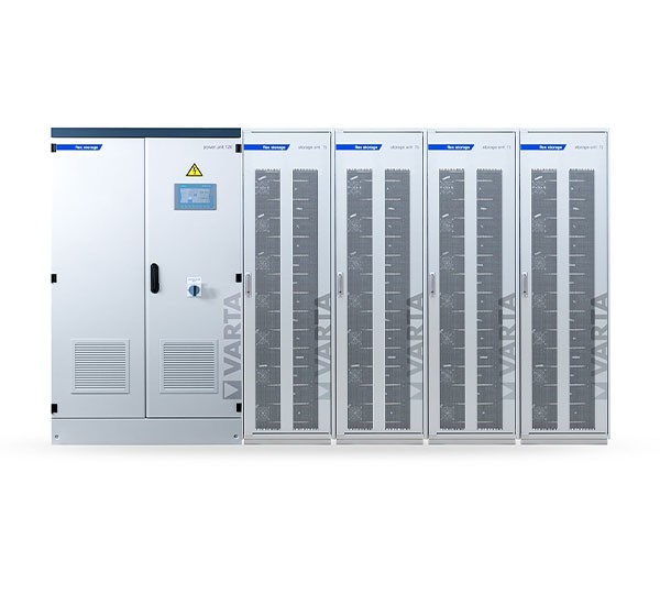 VARTA Flex Storage E 120/300, Storage mit Backup 270 kWh nutzbar, 120kW WR, inkl. Inbetriebnahme