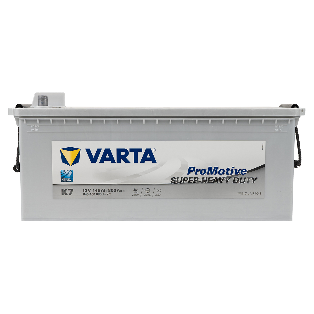VARTA K7 ProMotive Super Heavy Duty 145Ah 800A LKW Batterie 645 400 080