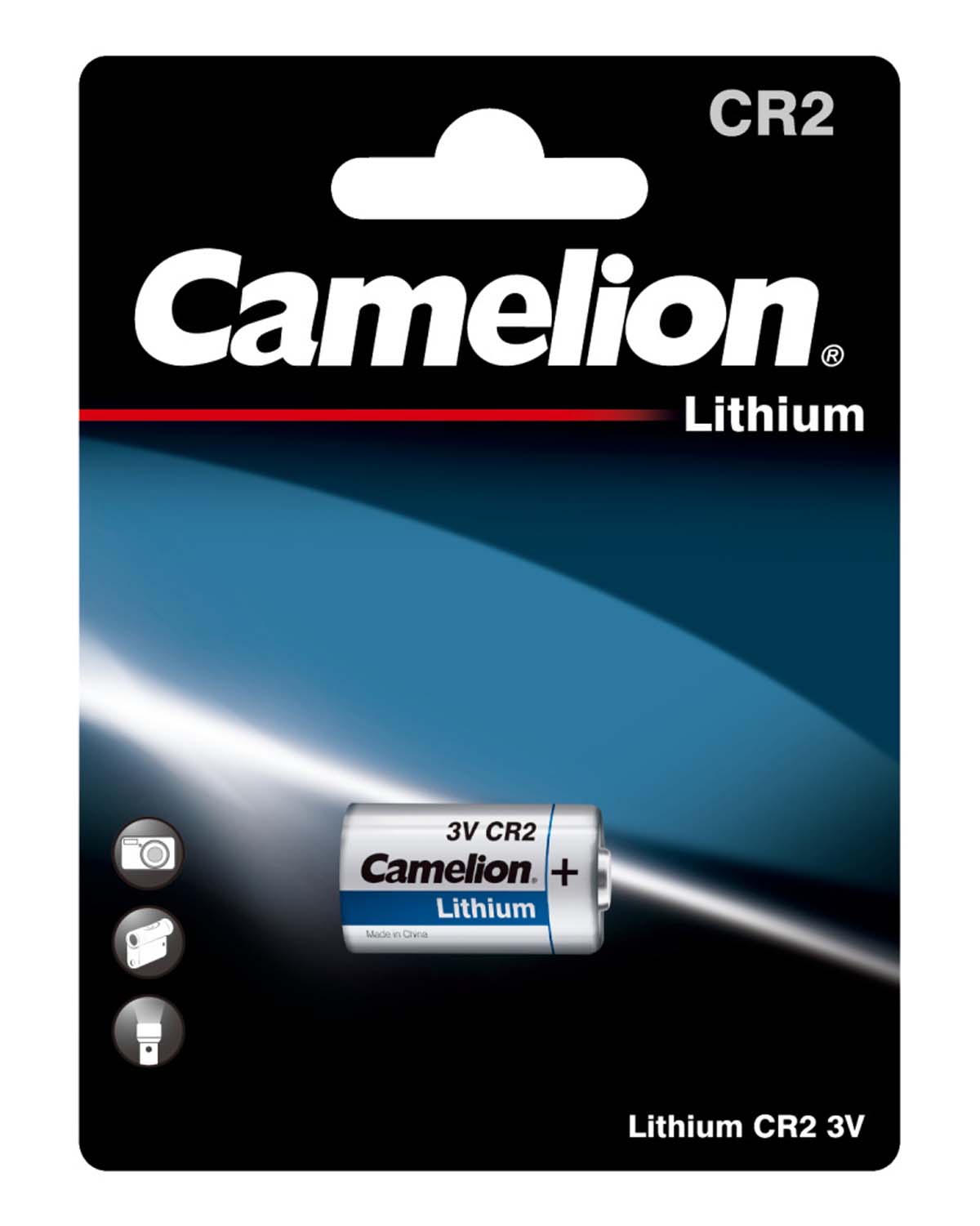 Camelion Lithium CR2 3V Fotobatterie (1er Blister)  