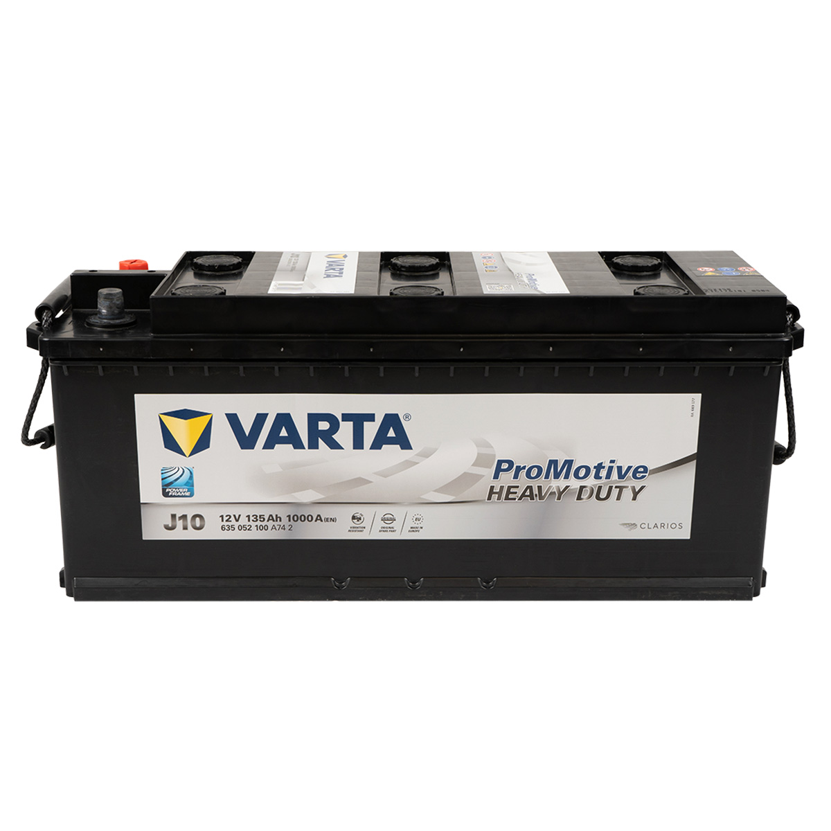 VARTA J10 ProMotive Heavy Duty 135Ah 1000A LKW Batterie 635 052 100